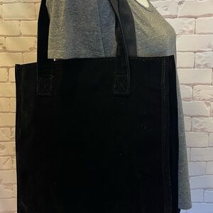 Numph Black VelvetTote Bag